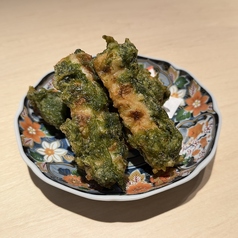 あおさたっぷりちくわの磯辺揚げ