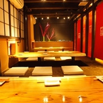 会社宴会に最適な8名～最大40名様までのお座敷個室を完備。ご予約はお早めにっ！