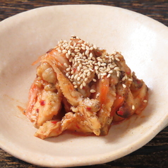 鶏皮キムチ