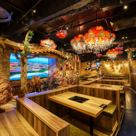 大迫力のステージ演出