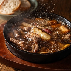 山椒香る せせりアヒージョ