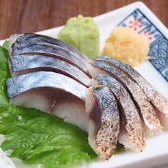 〆さば刺身
