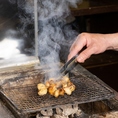 炭火で焼いたメニューもございます。注文が入ってから炭火で丁寧に焼き上げるので絶品◎お酒のおつまみにもおすすめです。