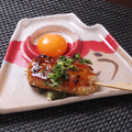 料理メニュー写真&nbsp;手仕込み　月見つくね