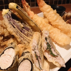 天ぷら盛合せ