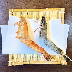 有頭海老串