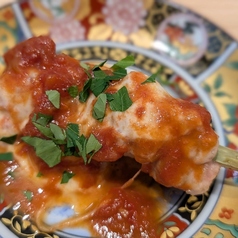 若鶏もも串のマルゲリータ