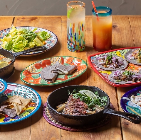 スパイシーなメキシコ料理と札幌では珍しいペルー料理が自慢！コース料理も種類豊富★