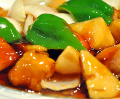 中華の定番 ゴロゴロ野菜の酢豚/麻婆茄子(干焼茄子) (レギュラー)
