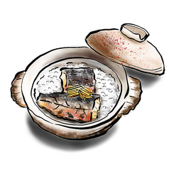 《魚飯 -うおめし-》トロ鯖の土鍋ごはん