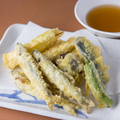 料理メニュー写真&nbsp;小アユと野菜天ぷら