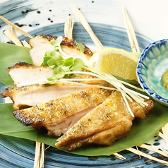 鶏むね肉の藁焼きたたき