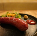 料理メニュー写真&nbsp;猪肉のパリパリソーセージ