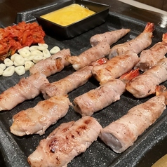 海老サムギョプサルロール