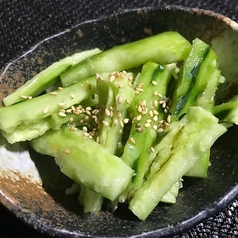 塩きゅうり和え