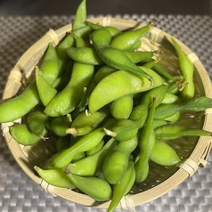 塩ゆで枝豆