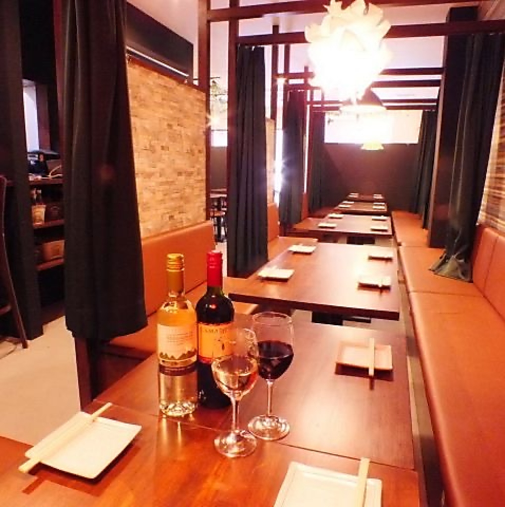 個室席は記念日や誕生日使いに最適★