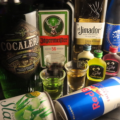 各種ショットドリンクもご用意♪