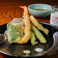 【盛り合せ】天ぷら7種盛り合せ