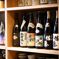 日本酒と焼酎 酒向夢花 ゆめはなのコース写真