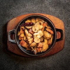 キノコのアヒージョ