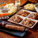 ４種類の食べ比べはセットが人気です
