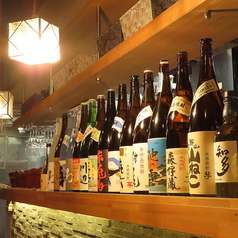 豊富なお酒取り揃えております