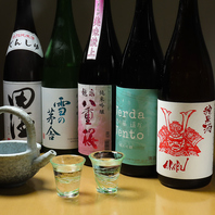 東北の地酒や希少な限定酒・新酒を味わう