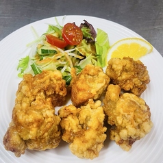 鶏もも肉のジューシー唐揚げ (6個)