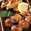 料理メニュー写真&nbsp;地鶏串焼き