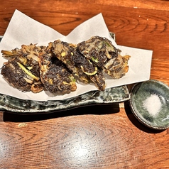 もずくの天ぷらの写真