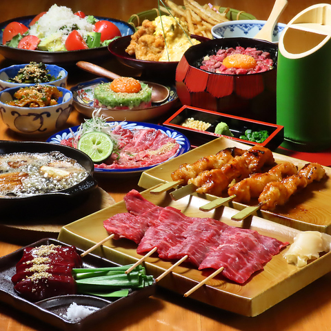 福岡×焼肉の牛串居酒屋のカジュアルな牛串バル◎