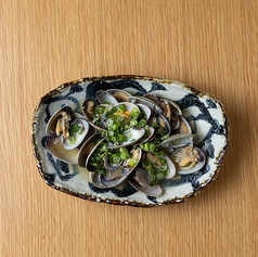 北海あさりの酒蒸し