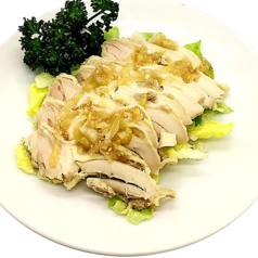 蒸し鶏の冷菜