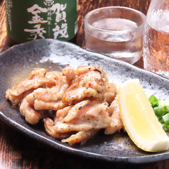鶏せせりガーリック焼き