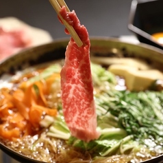 和牛のすき焼き