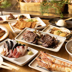 当店の色とりどりな一品料理をどうぞ！