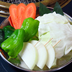 焼き野菜の4種盛り