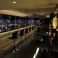夜景をイメージした空間で、非日常のひとときを♪