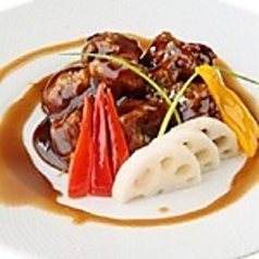 黒宝石バルサミコ入り酢豚