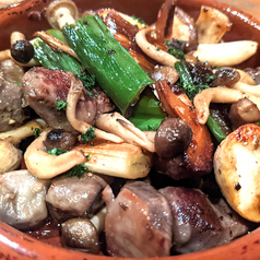 季節のアヒージョ