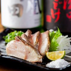 本日の炙り鮮魚刺し