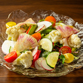 料理メニュー写真&nbsp;地野菜のカルパッチョ