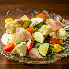 地野菜のカルパッチョ