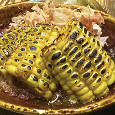 季節メニュー★とうもろしのバター醤油焼き