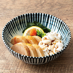 生白子とあん肝の合盛り