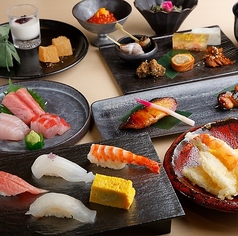 炭と鮨 座銀 THE GINのコース写真