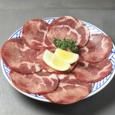 薄切ネギ塩タン