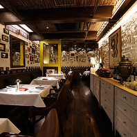 伝統と現代が織りなす空間で異国情緒を満喫