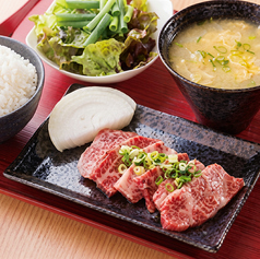 和牛カルビ定食